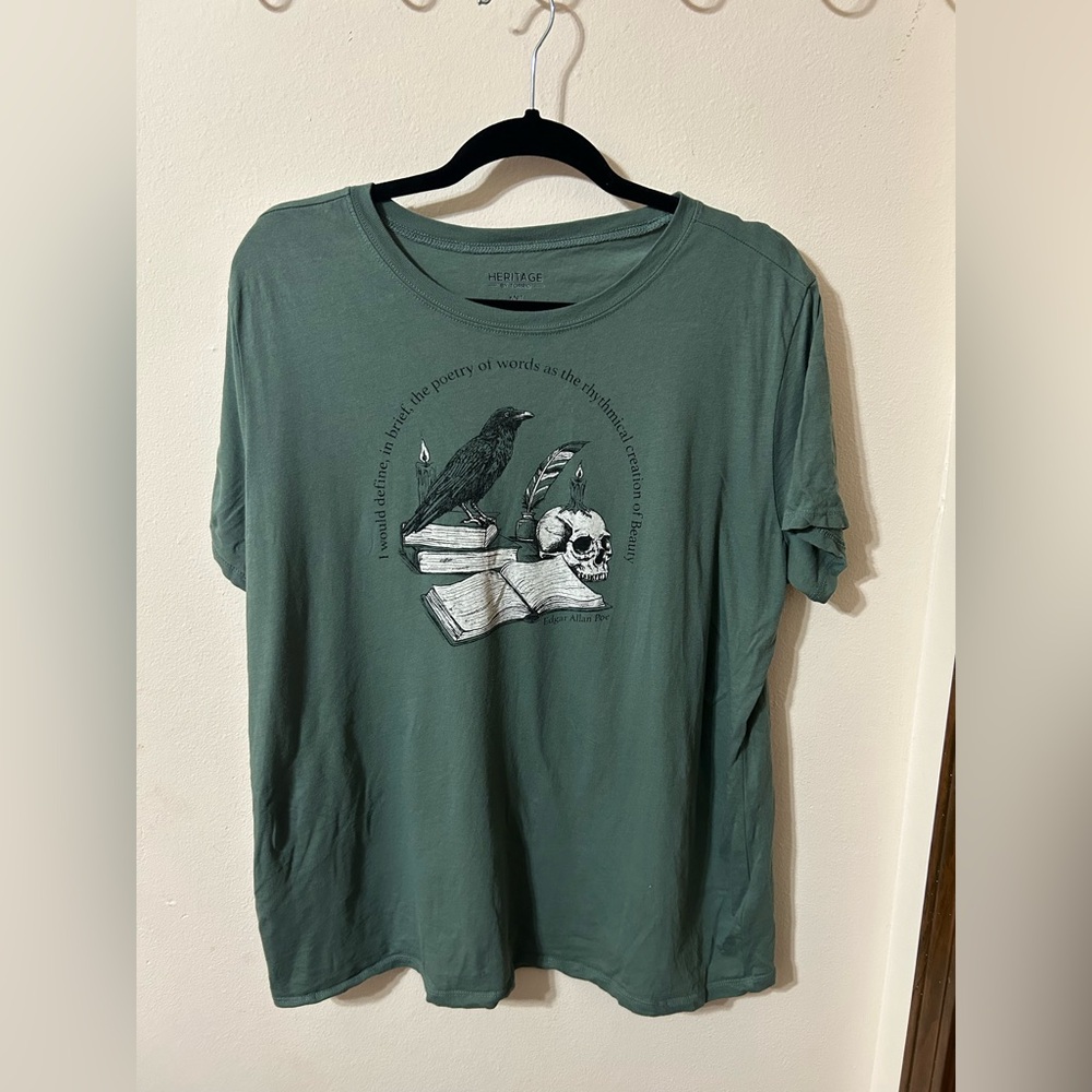 Torrid Heritage Sage Graphic Tee